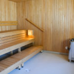 Kaunisjärven hyvinvointikeskus, sauna.