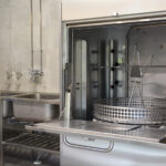 Rauman uuden paloaseman sisätila.