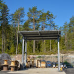 Rauman uuden paloaseman pihassa on tankkauspiste.