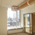 Karin kampuksen sisätilaa.