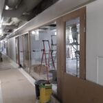 Karin kampuksen sisätiloja.