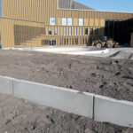 Karin kampuksen piha-aluetta.