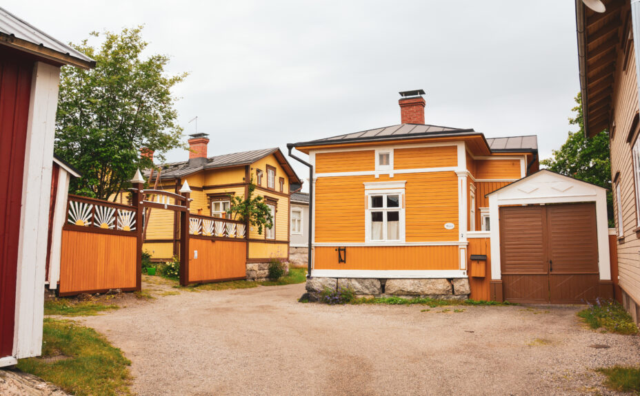 Buildings in Old Rauma