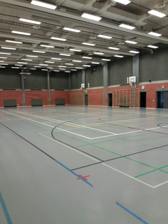 Lappi school sports hall.