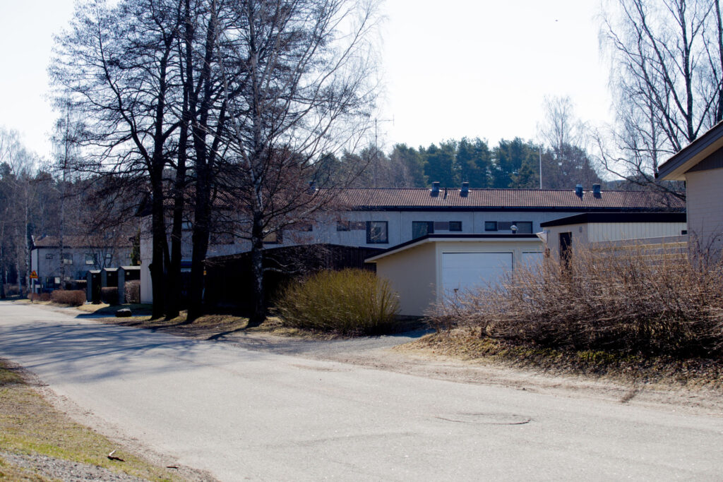 A housing area in Merirauma