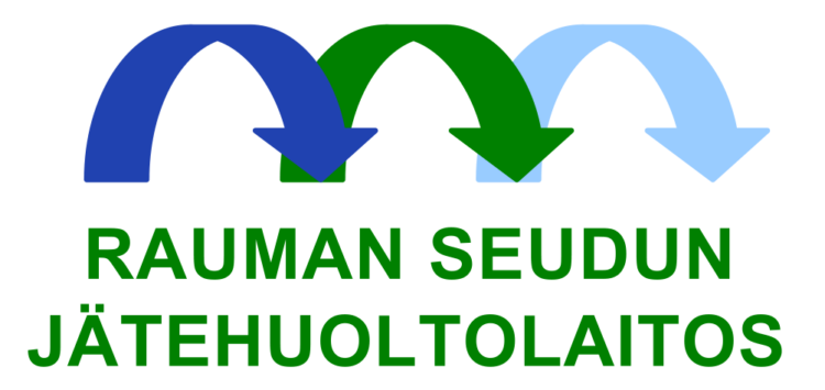 Rauman seudun jätehuoltolaitoksen tunnus.