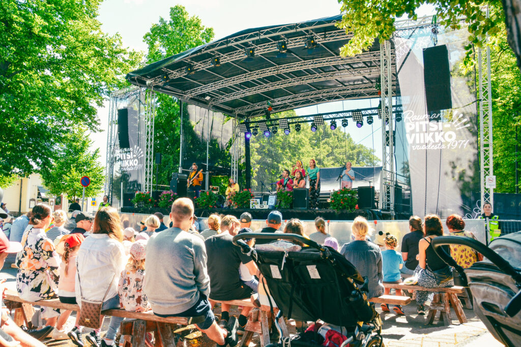 Rauman pitsiviikon lastentapahtuma.