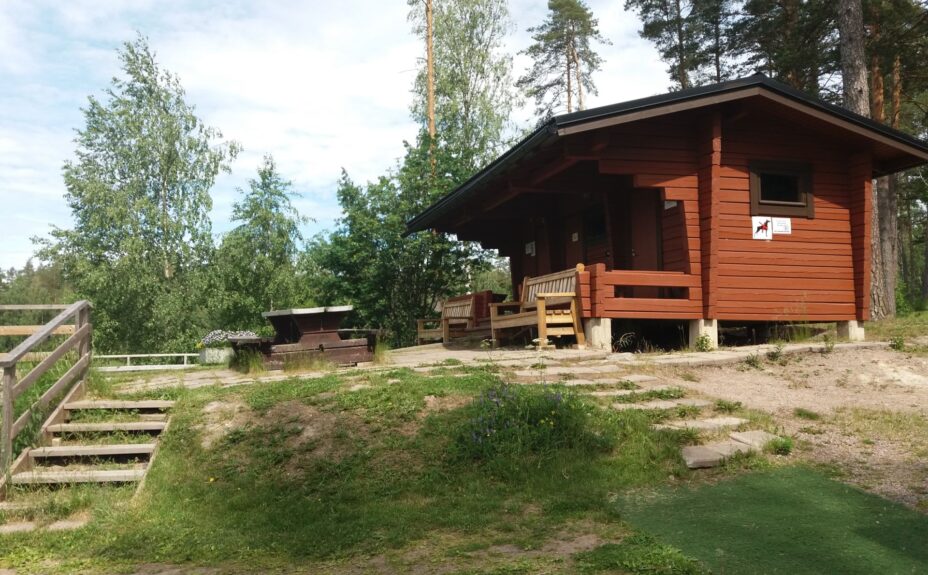 Lakesidesauna Noitajärvi.