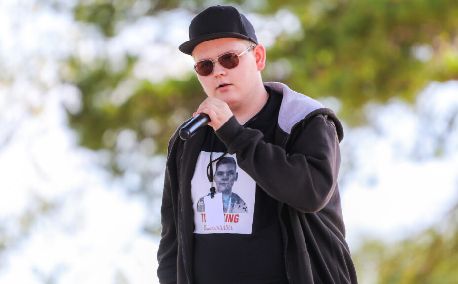 Tobyking esiintymässä OtaChill-tapahtumassa. Kuva: Pinja Sarkkinen.