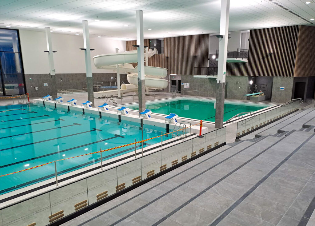 A new swimming hall.