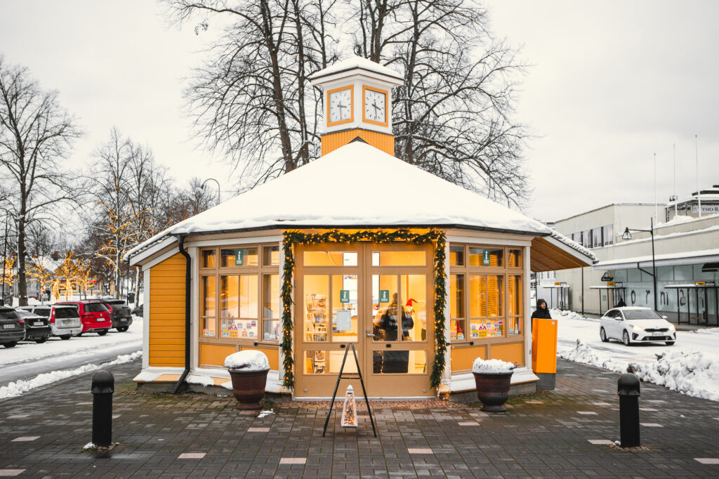 Savila Tourist Information during Christmas season.