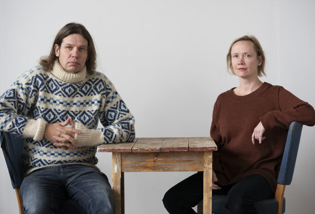 Antti Laitinen ja Hanna Saarikoski.