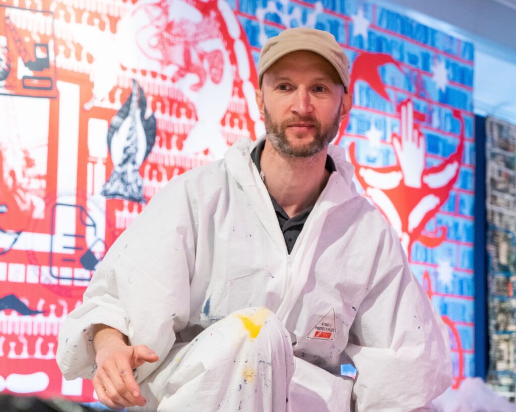 Taiteilija Christoph Mügge