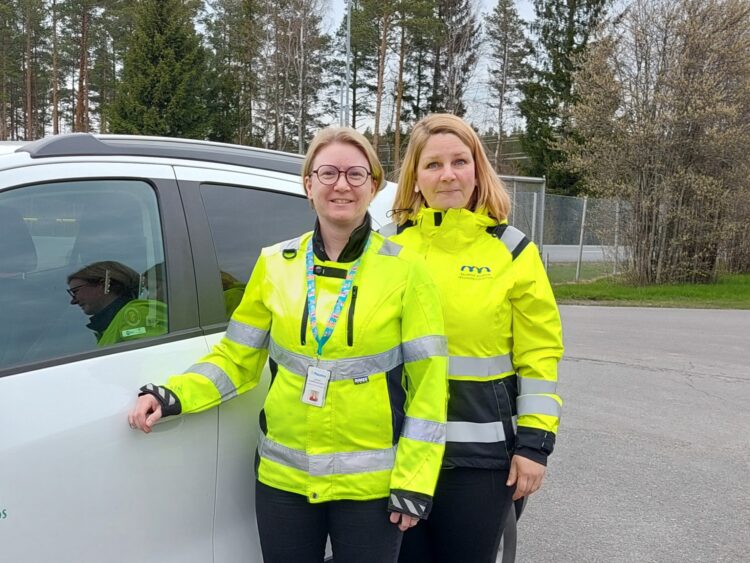Jenni Korkeakoski ja Kaisa Tarujoki