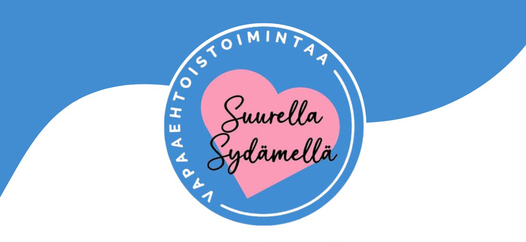Vapaaehtoistoimintaa Suurella Sydämellä.