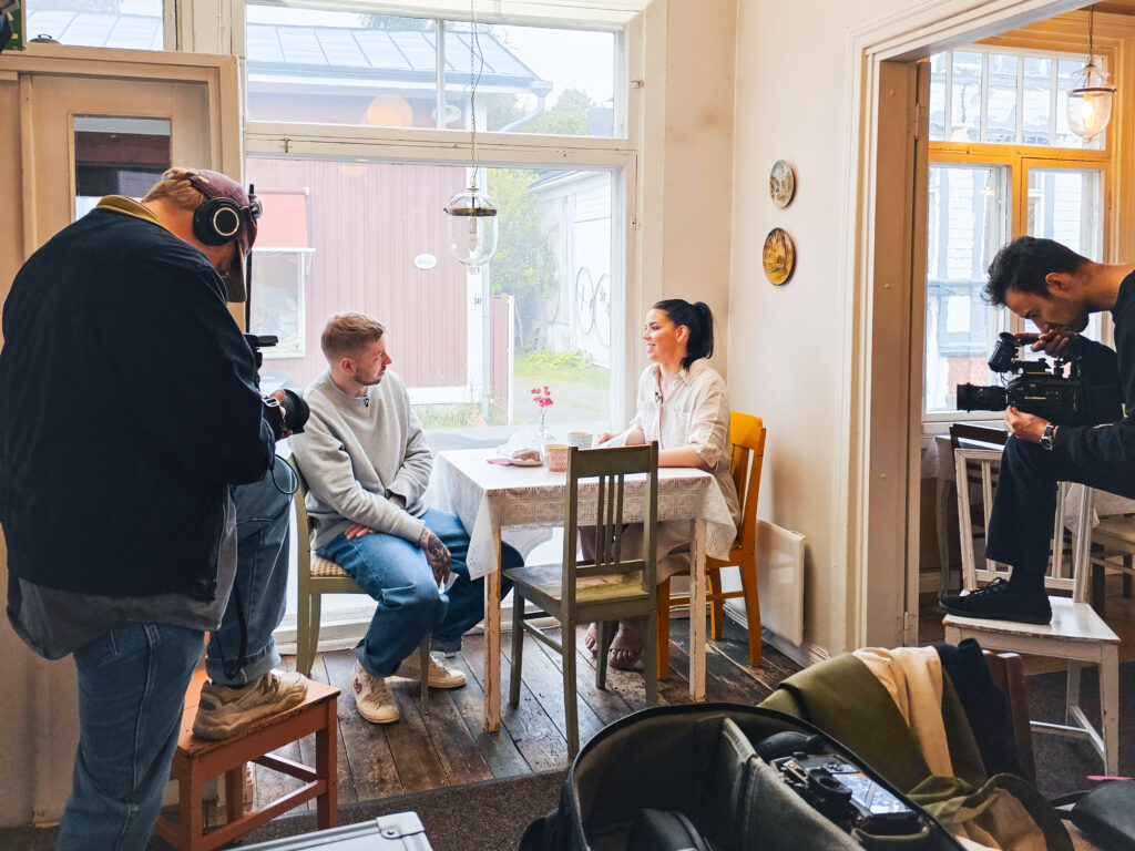 Mainosvideon kuvaukset