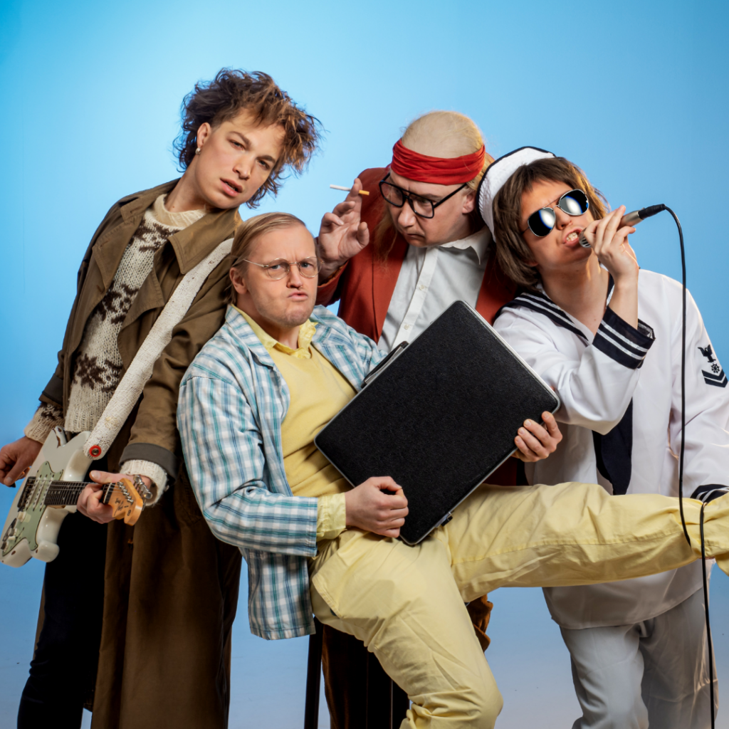 SUOMIROCK-musikaali - Eput, Juice ja Hassisen kone ihan tuuliajolla
