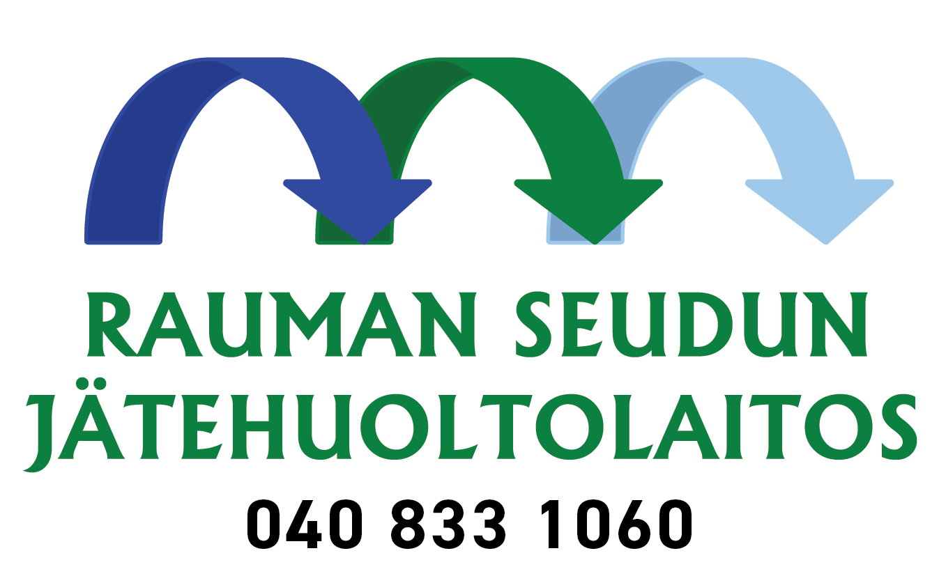 Kuvassa Rauman seudun jätehuoltolaitoksen logo.