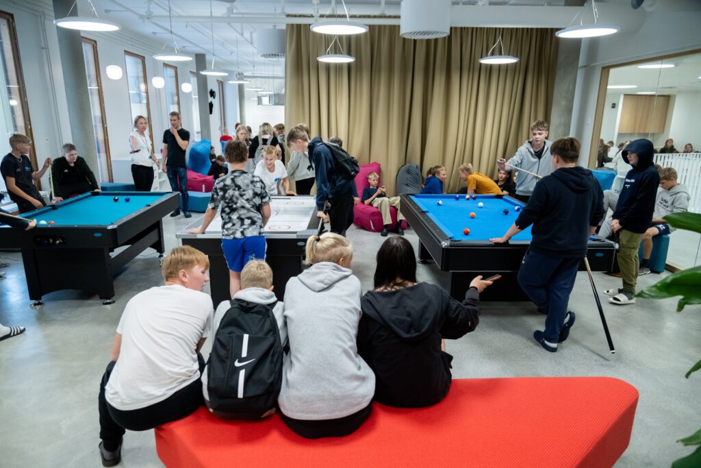 Kuvituskuva nuorisotila Viklosta