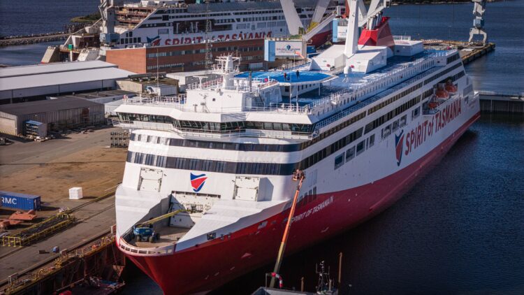 Kuvassa RMC:n Spirit of Tasmania -alus.