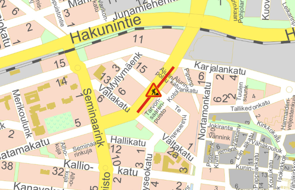 Luoteisväylä liikennejärjestelyt joulukuu 2025