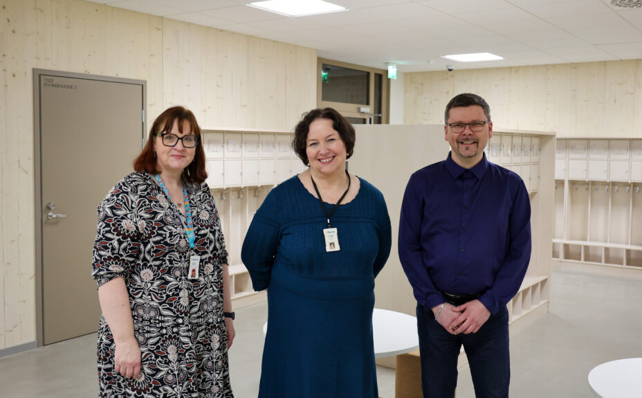 Marika Nastola, Johanna Leino ja Karri Hara