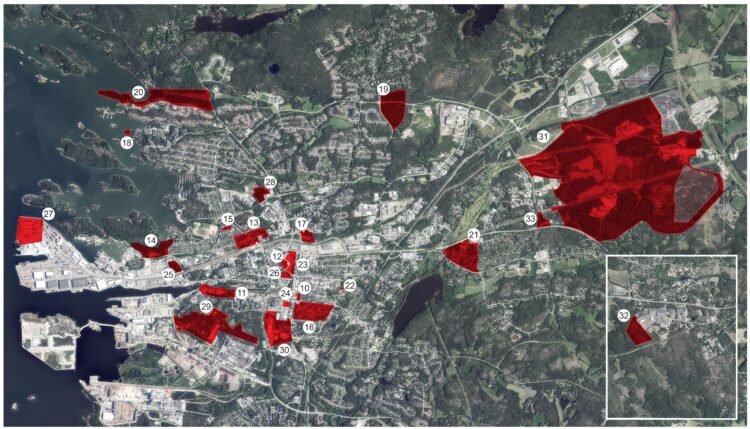 Kaavoituskatsaus 2026 asemakaavat kartta.