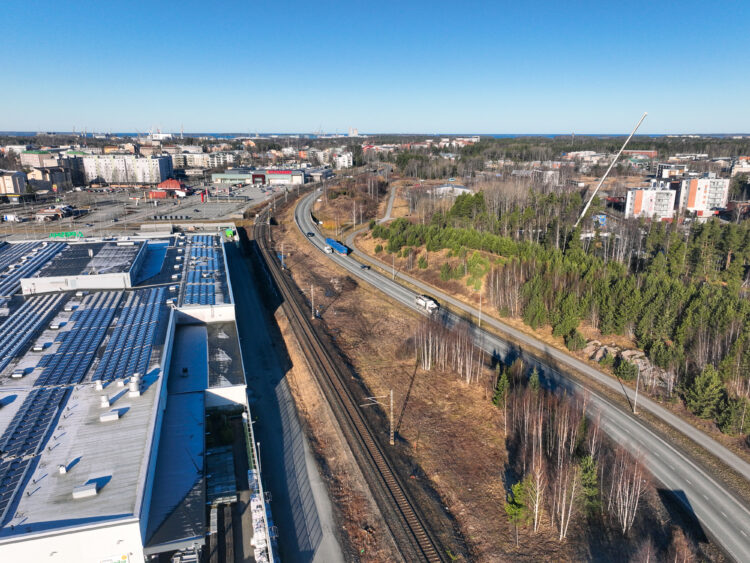 Junaseisakkeen alue.