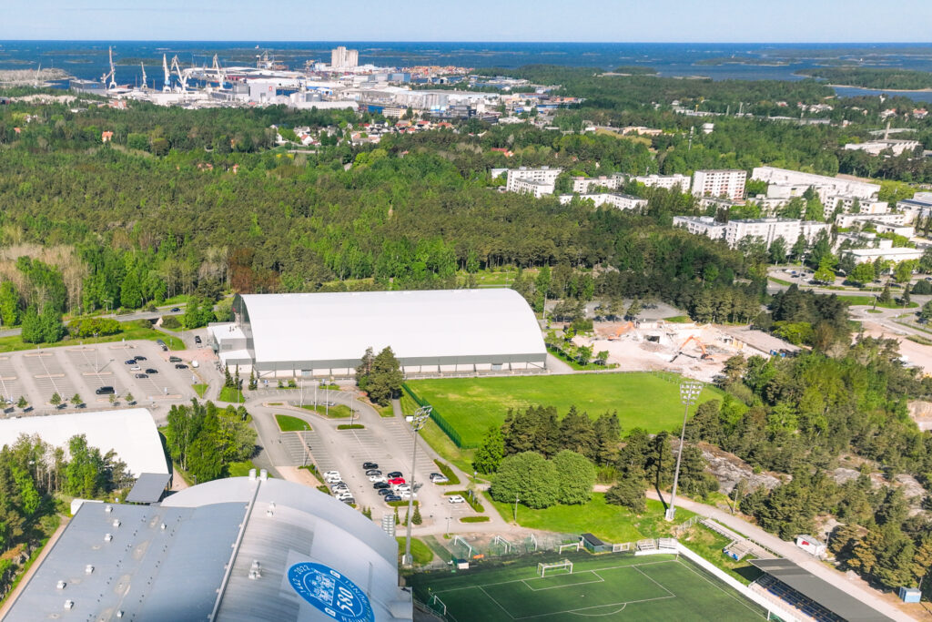 Äijänsuon uuden jalkapallokentän paikka