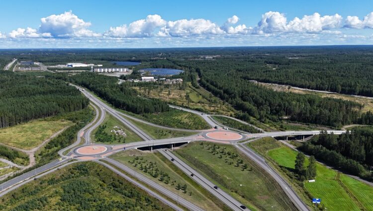 Ilmakuva Lakarin alueesta.