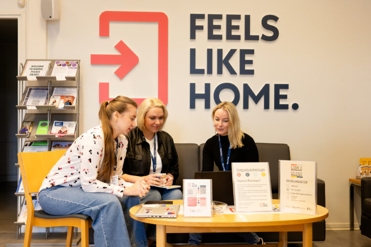 Staff at International House Rauma